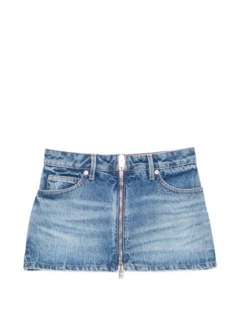 Alexander Wang zip-front skort Blue 4DC3265128