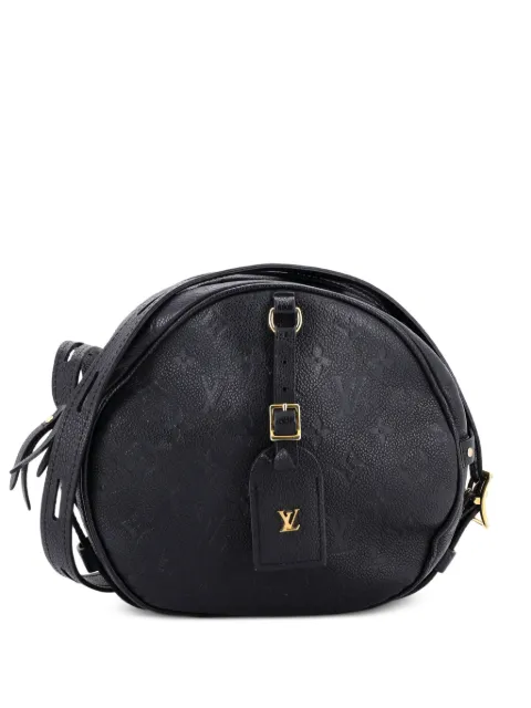 Louis Vuitton Pre-Owned Boite Chapeau Souple Bag Monogram Empreinte Leather MM crossbody bag Black KBVCKDF3Y6GR3HPE