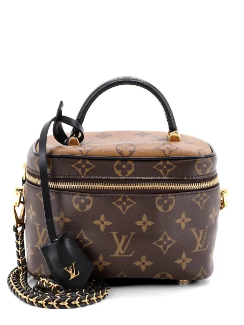Louis Vuitton Pre-Owned Vanity Handbag Reverse Monogram Canvas PM satchel Brown JEN15SZ3171ZKUGJ