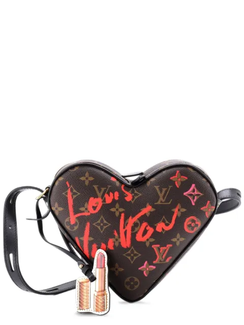 Louis Vuitton Pre-Owned Coeur Handbag Limited Edition Fall in Love Monogram Canvas crossbody bag Brown B9THYJCL4WEFP1KR
