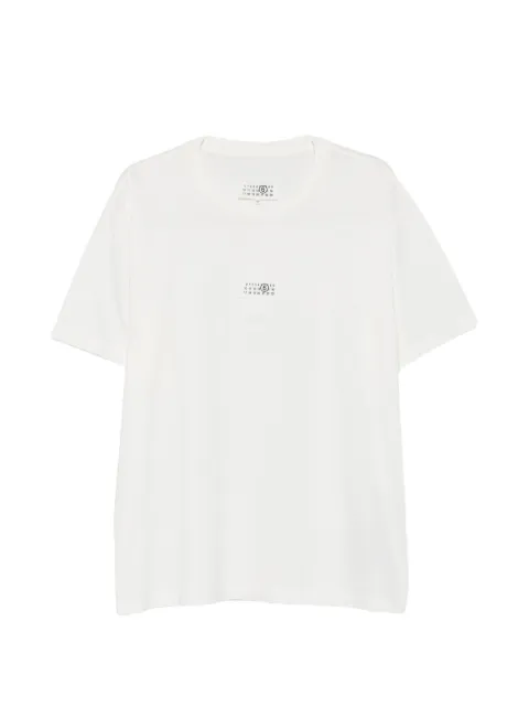 MM6 Maison Margiela logo-pach T-shirt White SH0GC0071M20258