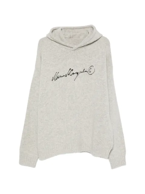 MM6 Maison Margiela cotton knit jumper Grey SH0HL0051M13288
