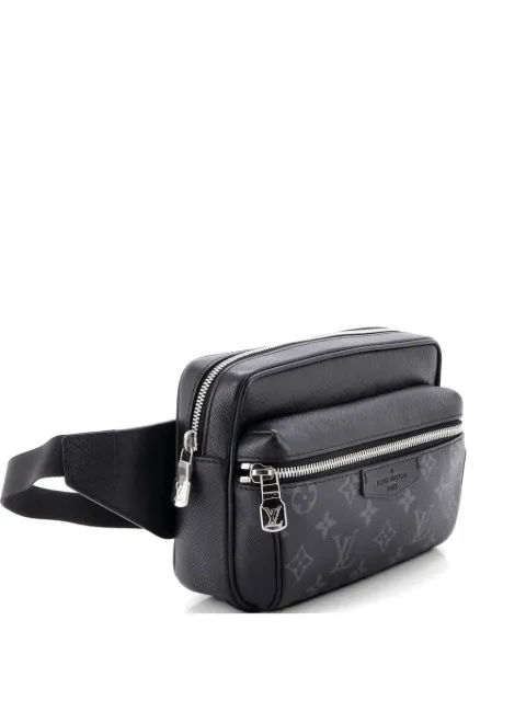 Louis Vuitton Pre-Owned Outdoor BumBag Monogram Taigarama belt bag Black 98Z98S11GRM3M40Q