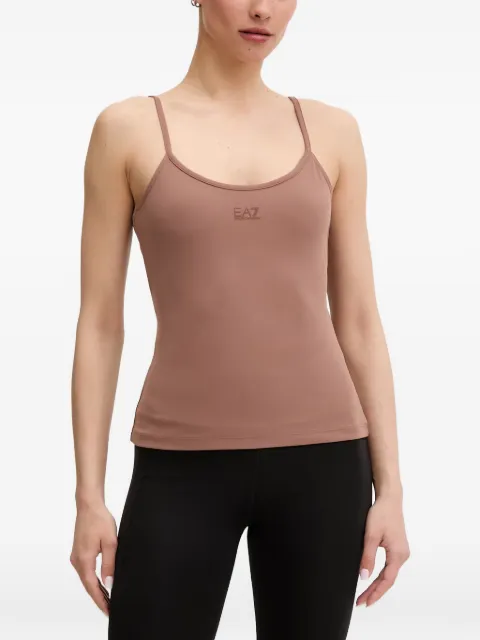 Ea7 Emporio Armani crossover-back tank top Brown 7W000922AF21585