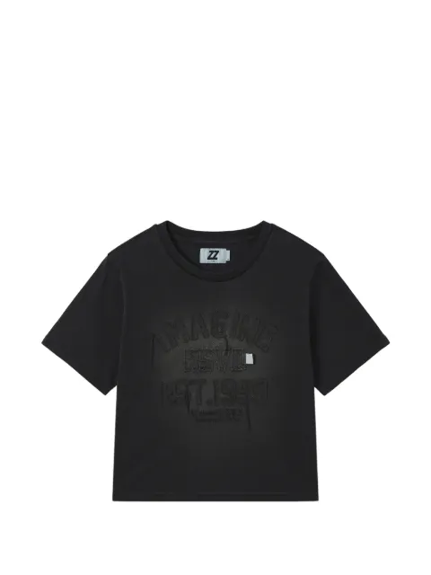 izzue embroidered-detail T-shirt Black IZXTEW00927Y