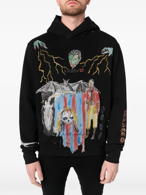 AMIRI blood 38' hoodie Black AW22MJG013