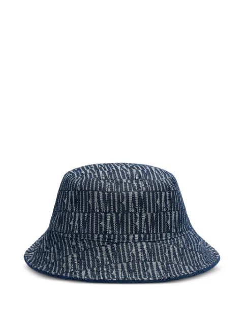 AMIRI jacquard-logo bucket hat Blue PF23MAH003