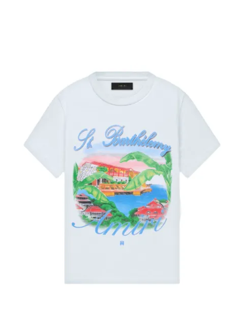 AMIRI Eden Rock graphic-print T-shirt White PF23WJT019