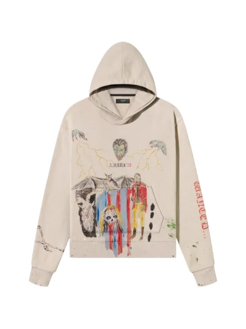 AMIRI Blood 38' hoodie Neutrals AW22MJG200
