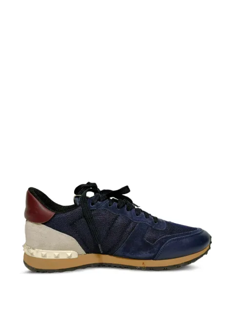 Valentino Garavani Pre-Owned Rockrunner Rockstud sneakers Blue RFCPUGBSH743104M