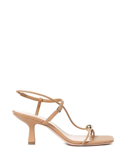 Loeffler Randall Triana ball-detail sandals Neutrals TRIANANDUNE