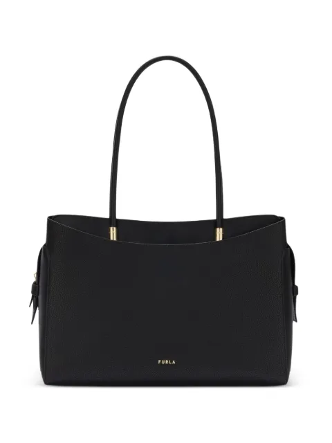 Furla large Eris leather tote bag Black WB01743BX3164