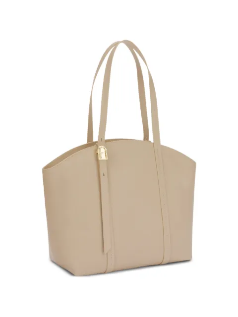 Furla medium Planeta leather tote bag Brown WB01723BX31641007