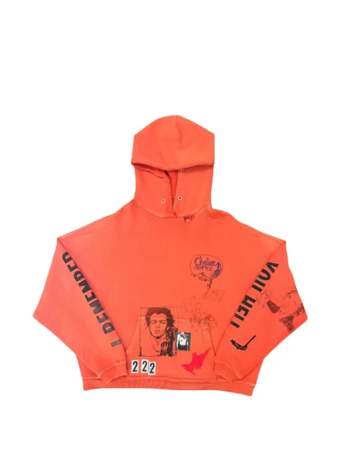 Paly x Bella McGoldrick Chelsea Hotel hoodie Red 4U001Q1010RED