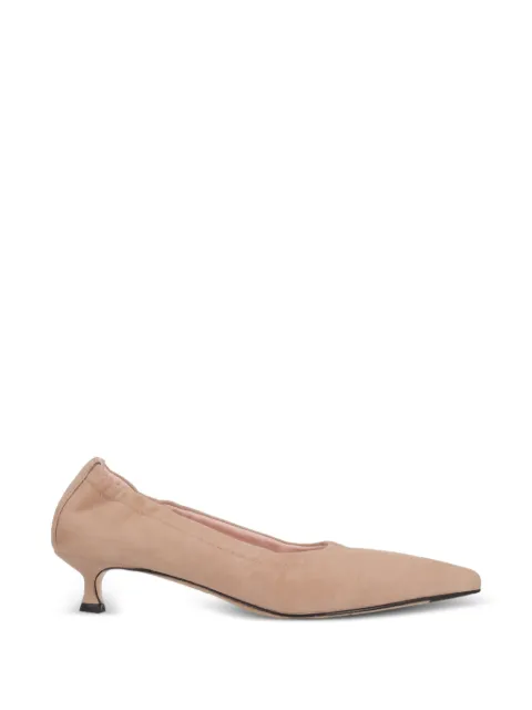 La-Rose elasticated pointed-toe pumps Pink CIPRO