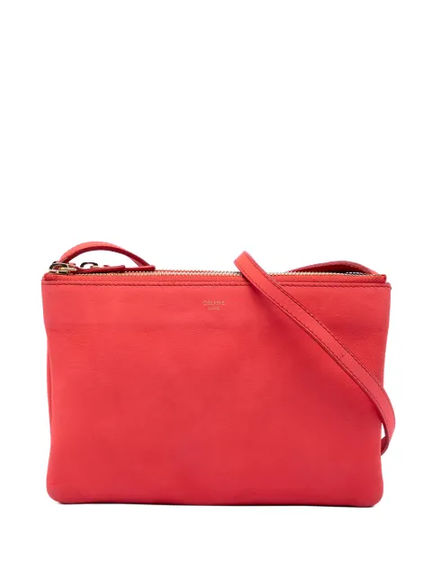 Celine Pre-Owned 2011 Small Lambskin Trio crossbody bag Pink Y4FE1DZT43RKW2KQ