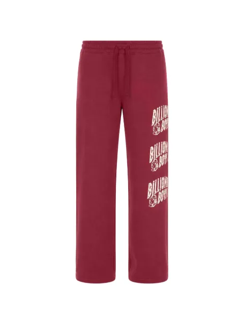 Billionaire Boys Club Triple B logo-print track pants Red 8519102RHODO