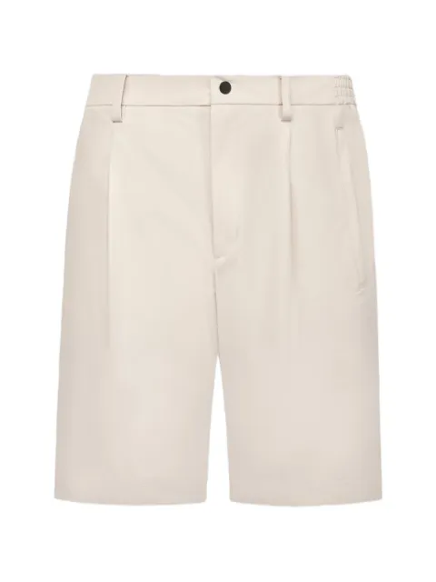 People Of Shibuya Brak pleated shorts Neutrals BRAKPM950