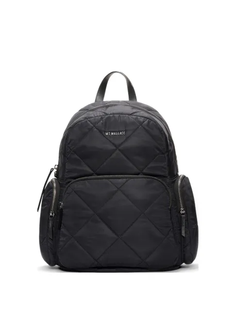 Mz Wallace Madison quilted backpack Black 1978B