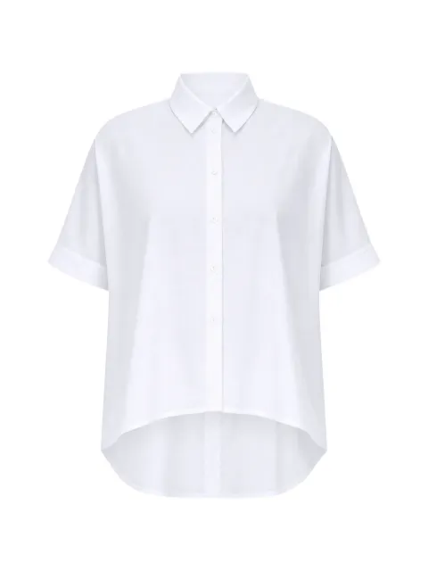 Max Mara short-sleeve poplin shirt White 2616111029600