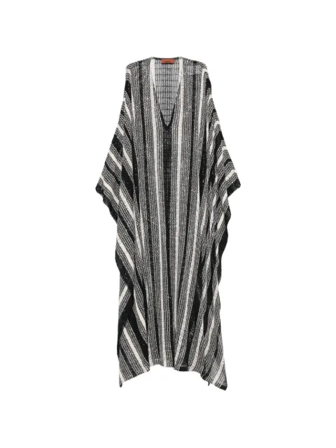 Missoni long mesh caftan cover-up Grey MS26SQ2FBV00J7