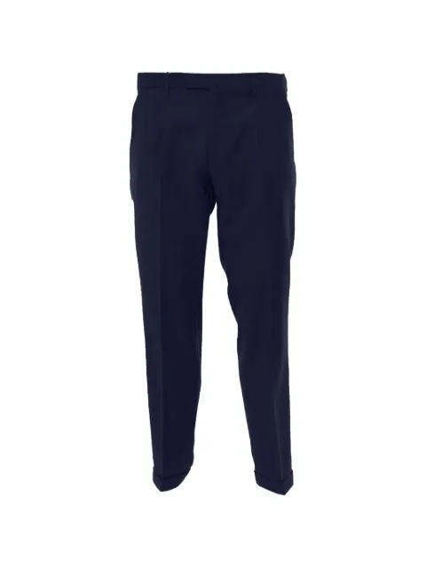 Briglia 1949 Borgonuovos turn-up trousers Blue 424120BLU
