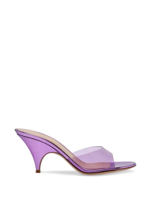Gianvito Rossi Sofia metallic sandals Purple G1018470RICGME