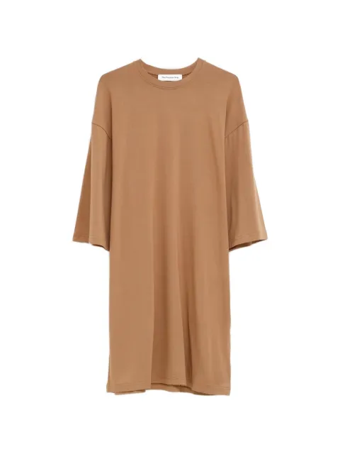 The Frankie Shop Sian oversized T-shirt dress Brown TSFS21813211