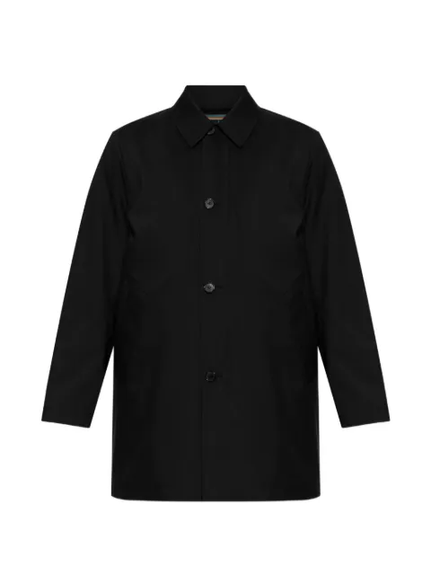 Paul Smith single-breasted wool coat Black M1R626UV00041