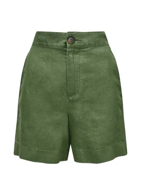 Vince elasticated-waistband shorts Green V100122433