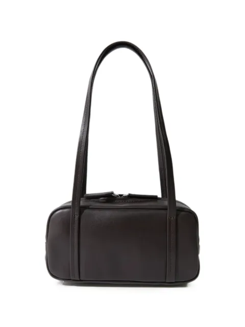 St. Agni Petit Dual Zip shoulder bag Brown S2601078COF