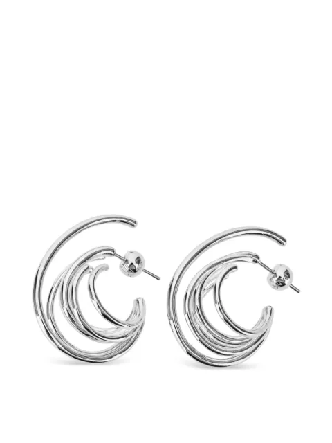 Panconesi small Orbit multi-hoop earrings Silver S26EA027P