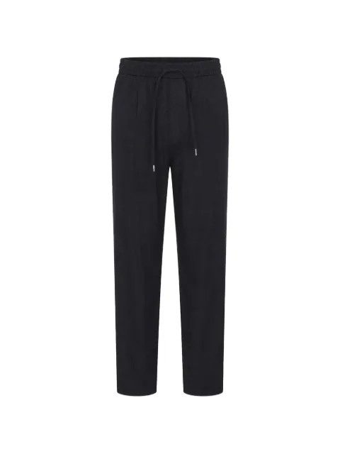Briglia 1949 drawstring-waist flannel trousers Blue WIMBLEDONS