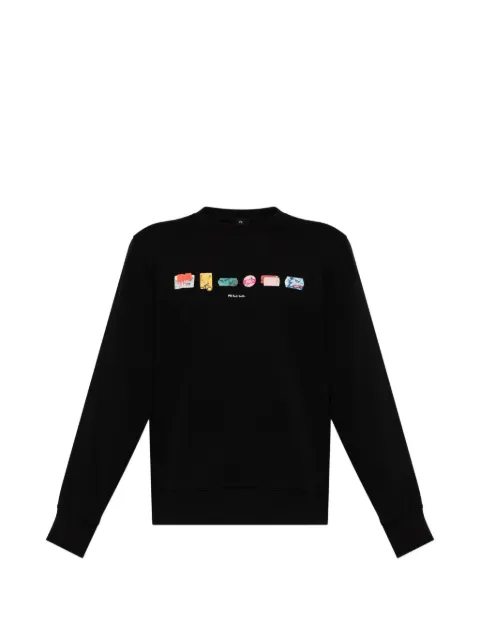 PS Paul Smith graphic-print sweater Black M2R668UWP5857