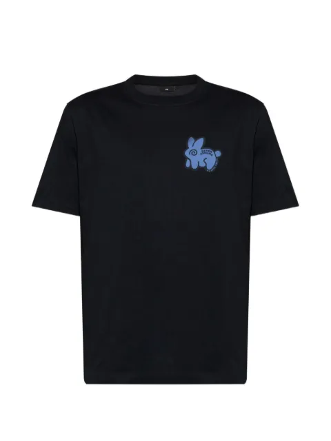 PS Paul Smith Never Assume Bunny T-shirt Blue M2R011RWP6875