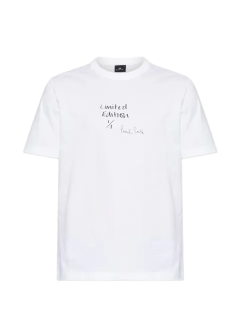 PS Paul Smith logo-print T-shirt White M2R011RWP6866