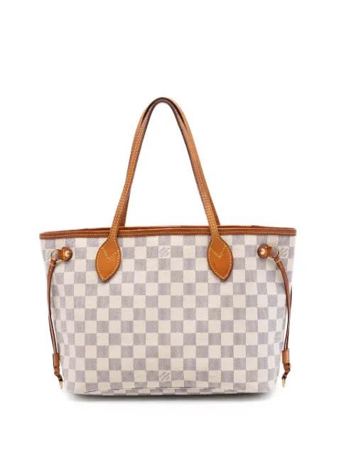 Louis Vuitton Pre-Owned 2014 Damier Azur Neverfull PM tote bag White U9BJRJSPAZ0CCQ7Q