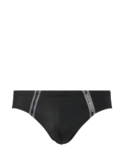Emporio Armani logo-print swimming briefs Black EM000570AF20426