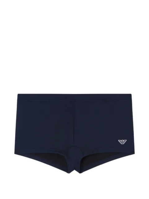 Emporio Armani logo-embroidered swimming trunks Blue EM000576AF20424