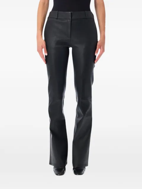 Arma Lucia leather trousers Black LUCIA