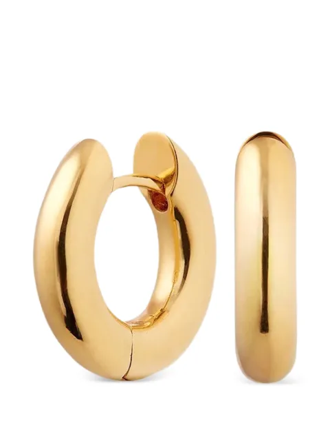 Neeka Studios chunky hoop earrings Gold NSE03GLD