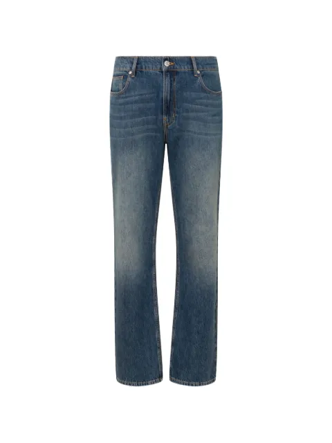 Love Moschino faded straight-leg jeans Blue A03348222