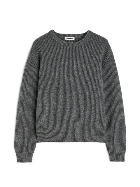 Jil Sander rib-knit wool sweater Grey J22GP0305J14848