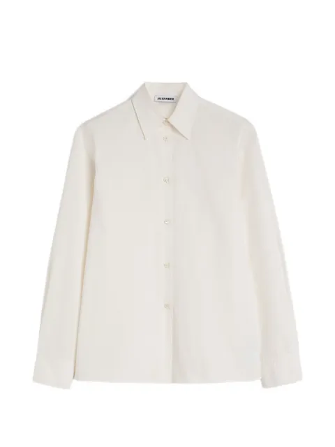Jil Sander cut-out back shirt White J02DL0297J45338