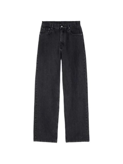 Jil Sander tapered wide-leg jeans Grey J03KA0346J45371