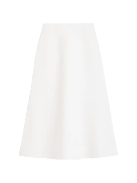Scanlan Theodore knit soft-hem skirt White C5262389