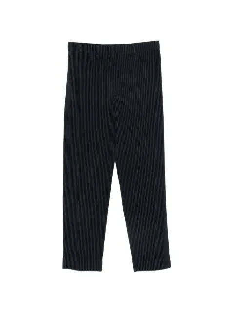 Homme Plissé Issey Miyake pleated trousers Blue HP67JF550