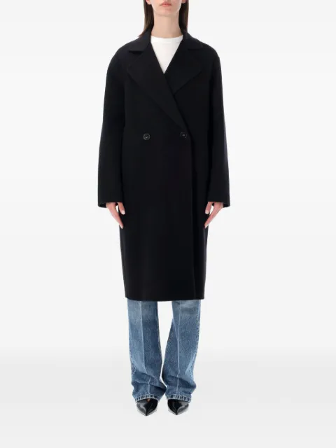 Stella McCartney double-breasted coat Black 6600413GU765