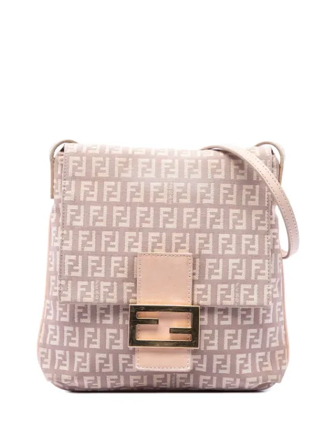 Fendi Pre-Owned 2000-2010 Zucchino Canvas crossbody bag Pink NIIPXD8CGUJN1VIT