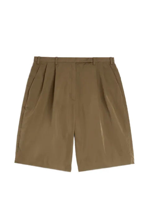 Jil Sander pleated radzmir shorts Brown J02KA0397J70237